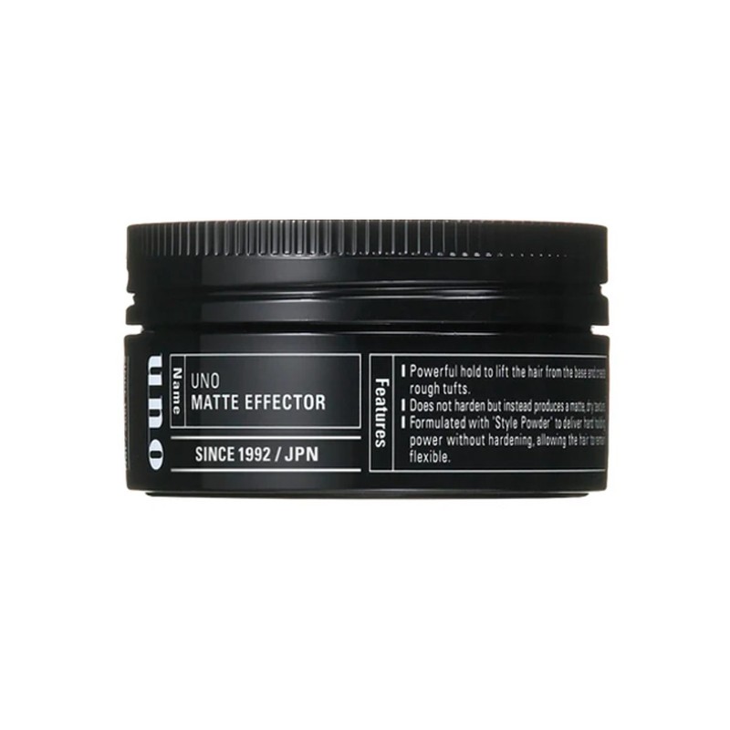우노 매트 이펙터 헤어 왁스 f, 80g, 1개 Uno Matte