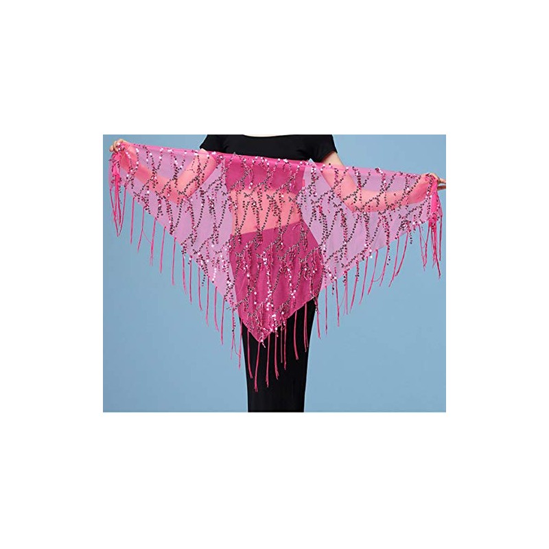 Lauthentic.S - Bufanda de cadera para mujer, con borlas de