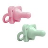 Dr. Brown's HappyPaci™ Chupón 100% silicona, paquete de 2, el
