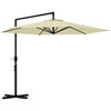 espidoo 9.5FT Cantilever Patio Umbrella: Heavy Duty Metal Frame with