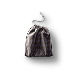 Le Jardin du Lin Printed Cotton Bags with Drawstring, Shopping Bag, Fabric Bag, Fabric Bag, Vegetable Bag, Reusable, Environmentally Friendly, Multipurpose, Foldable, Size: 12 x 15 cm