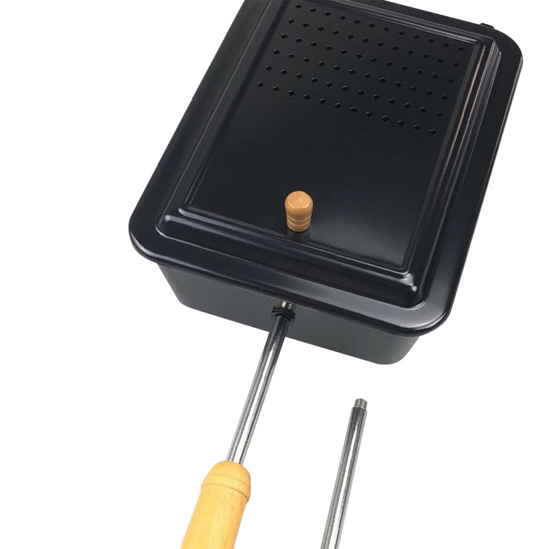 Generic Campfire Popcorn Popper Long Handle Popcorn Maker for Outdoor