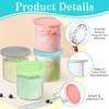 OT-NVWOZR Creami Deluxe Pints and Lids, 4 Pack Ice Cream