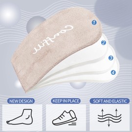 Adjustable Orthopedic Heel Lift Inserts Gel Height Increase Insoles for Women Men Leg Length Discrepancy, Heel Pain, Heel Spurs, 4-Layer Stackable Gel Shoe Lifts Lift Shorter Leg Uneven HIPS