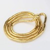 ENSIANTH Bendable Snake Necklace Flexible Multi-Purpose Necklace (Gold)