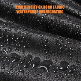 Onlyme Fire Pit Cover Fire Table Cover Square, Outdoor Propane Firepit Covers Waterproof for Gas Firepit Column and Fire Bowl