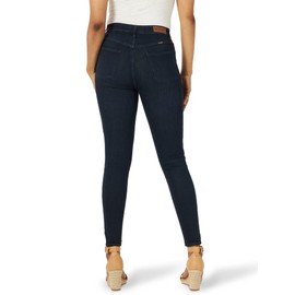Wrangler Jeans Ajustados de Talle Alto para Mujer, Frío, 0