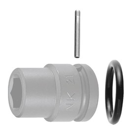 FACOM BA.19A FACOM Pin Ring Set O-Ring for Impact Sockets 0.09 x 0.7 inches (2.4 x 19 mm)