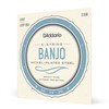 D'Addario EJ60 Nickel 5-String Banjo Strings, Light, 9-20