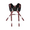 LAUTUS Leather Padded Tool Belt Suspenders w/Chest Strap| Pencil Sleeve|