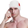 Dallonan Swimming Cap Canada Flag Maple Leaf Unisex Adult Swim