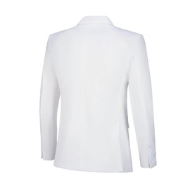 Mens Blazer White Suits Jacket for Men Regular Fit Men's Sport Coats & Blazers for Wedding Prom Party Size S