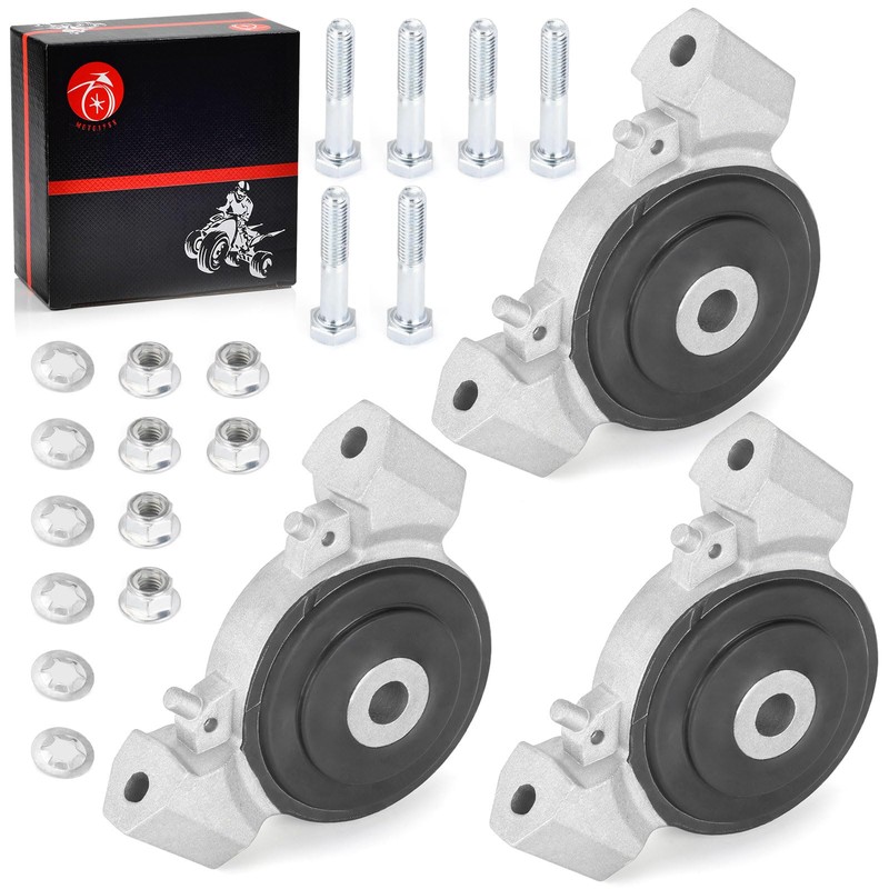3 Pcs Engine Mount Isolator for Polaris Ranger RZR 570