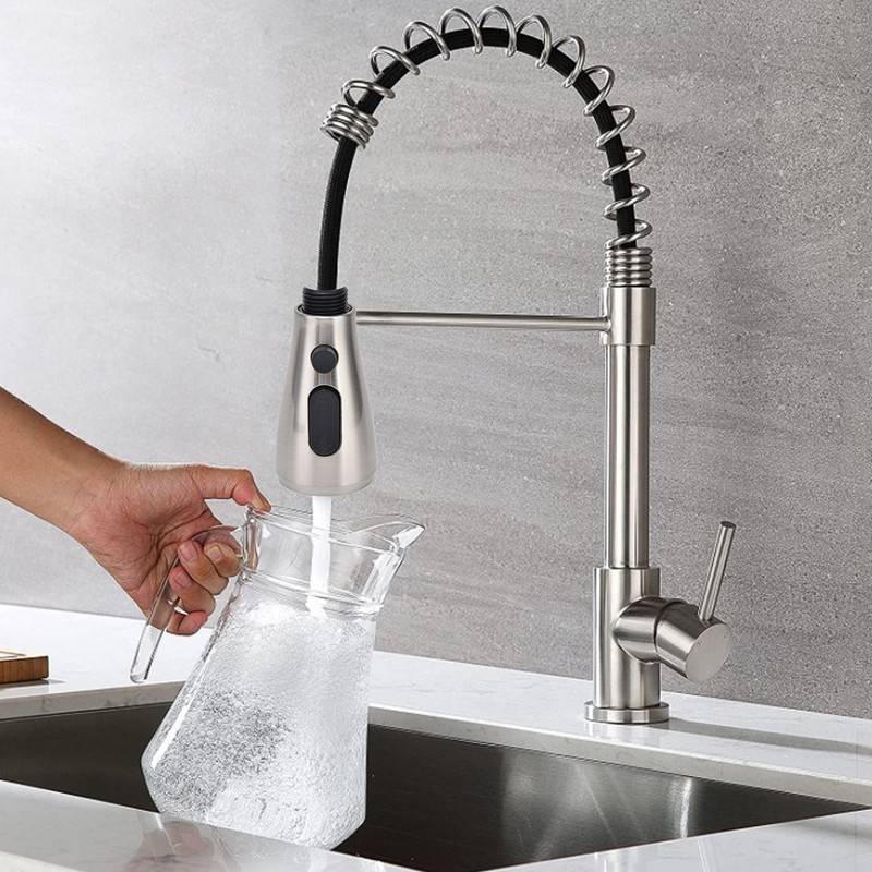 Kitchen Faucet Sprayer Head G1/2 Strong Removal Brief Shape Softer