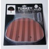 Walnut Hollow Turkey Fan and Beard Mounting Kit (Rustic Red)