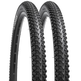 YUNSCM 27.5x2.25 Lightweight Premium Mountain Bike Tires ETRTO 57-584 60TPI Nylon Anti-Puncture Protection Tires Compatible with 27.5x2.20/2.25/2.3/2.30" Tires-2 PCS (Y-1163)