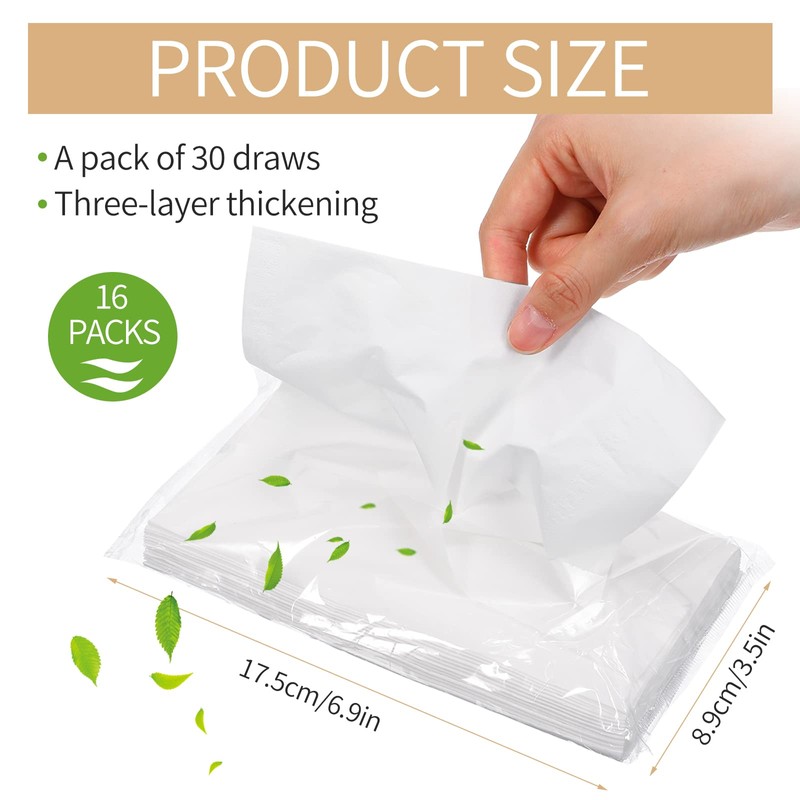 Car Tissue Refill Auto Visor Tissue Refills Napkin Holder Refill