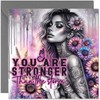 Pick Me Up Cards For Women - Stronger than the