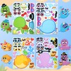 JOYIN 36 Pcs 9"x6" Sea Animals Make a face Stickers
