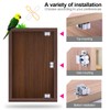 Door Catches,10pcs Double Roller Cupboard Door Latch Hardware,Bronze Plated Roller