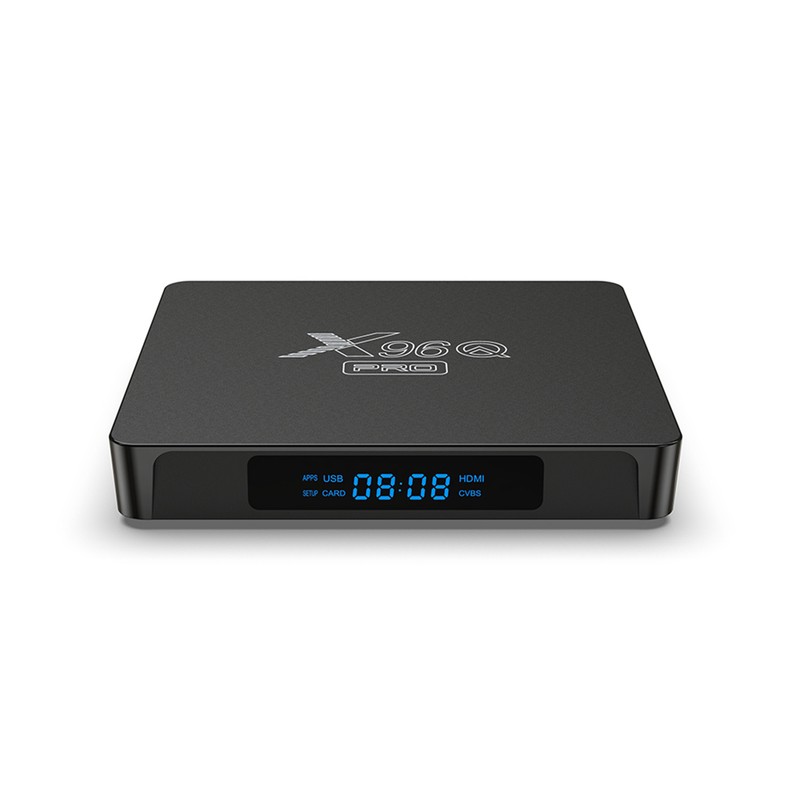 X96Q PRO Android 10.0 Smart TV Box UHD 4K Media
