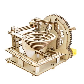 AIJUYE 3D Puzzle, Electric Gear, Laser, 3D Wooden Puzzle, Crafts, Boys and Girls, Adults, Birthday Gift, Christmas Gift, No Glue Required, Assembly Type, Toy