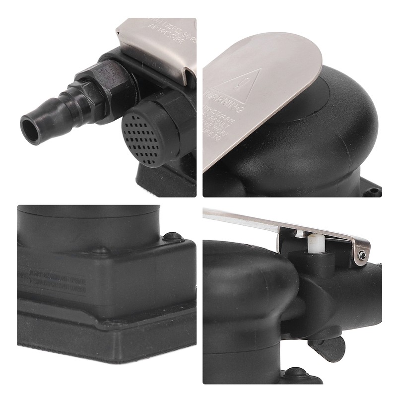 Air Sander Square Pneumatic Sandpaper Sanding Machine Polisher for Wood