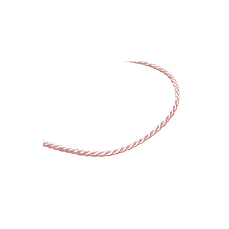 s.dekoda Cord 50 m x 2 mm Pink Twist Cord