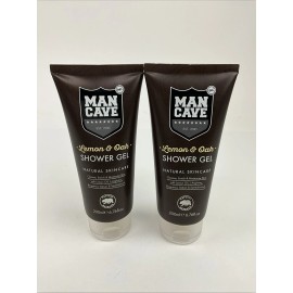 Man cave 2 Pack Man Cave Lemon And Oak Shower Gel Natural Skincare 6.76 Fl Oz
