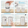 HH Mini Pearl White Humidifier Aromatherapy 7 LED Colors for