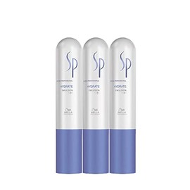 Wella SP Hydrate Emulsion 3 x 50 ml normales bis trockenes Haar System Professional Care Schaum-Kur