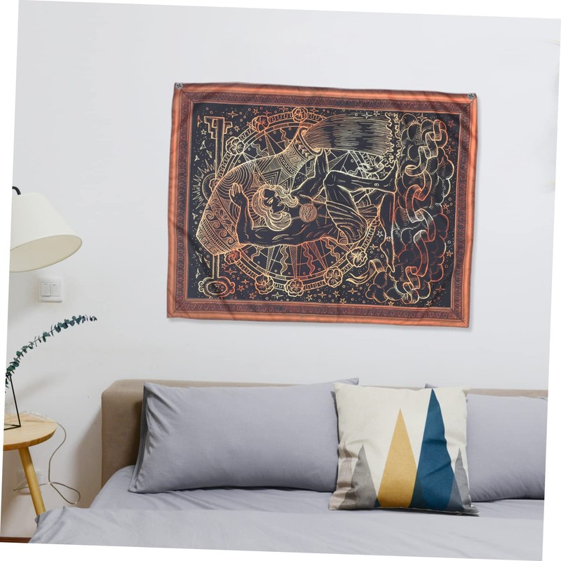 ABOOFAN Bohemian Wall Tapestry Versatile Decorative Hanging Tapestry for Living