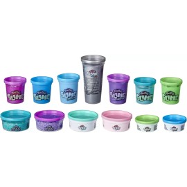 Play-Doh Slime Multipack Cool Colors, Foam, Krackle, Cloud, Hydro 13 in Total!