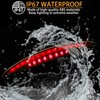 DREAMIZER Black Chopped Fender Edge Motorcycle LED Running Brake Rear