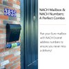 NACH. Buzón de correo con soporte para periódico., MB-44765