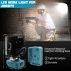 Aernair 34W 5000LM Flashlight - Compatible with Makita 18V LXT