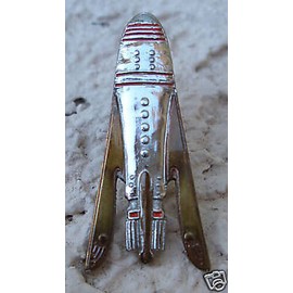 Strike Zone, Inc. SPACE SHIP / ROCKET Lapel Pin