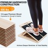 TEMI Slant Board for Calf-Stretching - Wooden Incline Wedge Stretcher