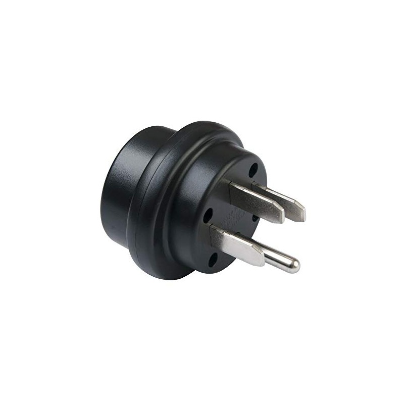 Progressive Industries 50 Amp Extension Plug, Black,Silver