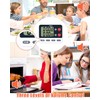 TPNEG Dual Kitchen Timer Digital - Large Display, Easy to