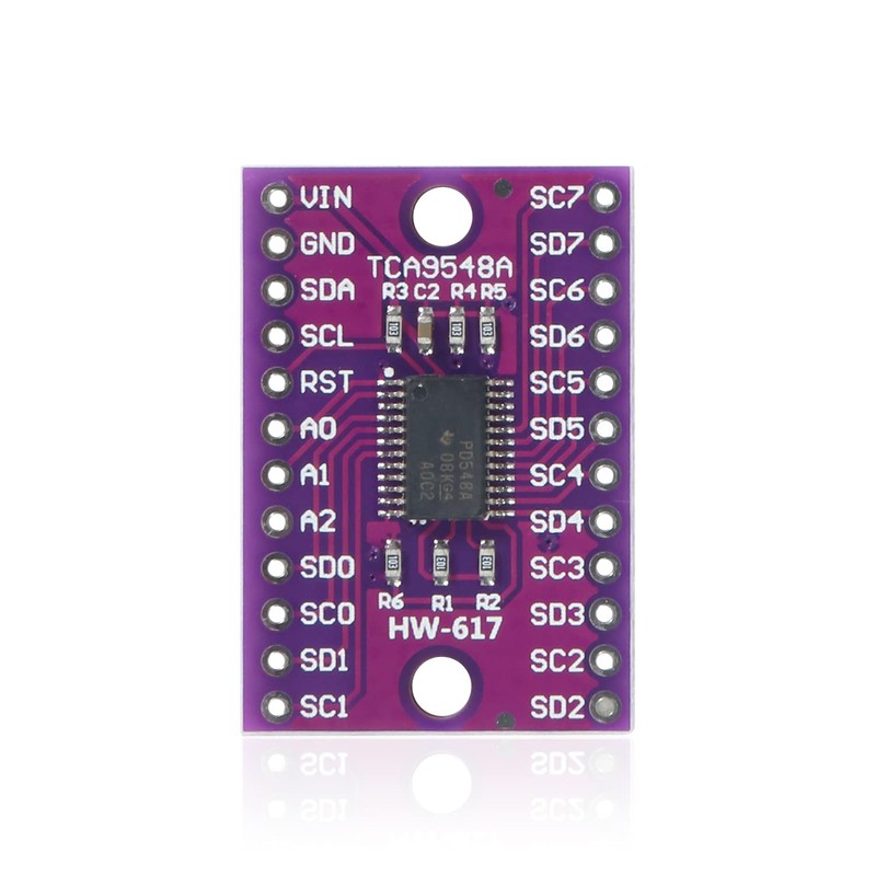 AOICRIE 5-Pack Expansion Card TCA9548A I2C IIC Multiplexer Breakout Card