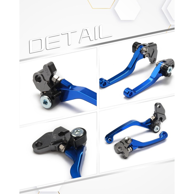 YSMOTO Dirt Bike Clutch Brake Lever Folding CNC for YZ80/85