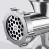 Manual Meat Grinder, Stainless Steel Blade Spiral Shaft Multifunctional Meat