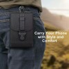 Universal Tactical Cell Phone Pouch Clip Holster Holder w/Belt Loop