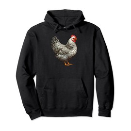 Cute Chicken Speckled Sussex chicken Pullover Hoodie