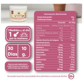 Péptidos De Colágeno, Biotina, Resveratrol + 300 G Pasiguaro