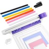 30 Hole Punch Binding Machine, Hand Push Loose Leaf Hole