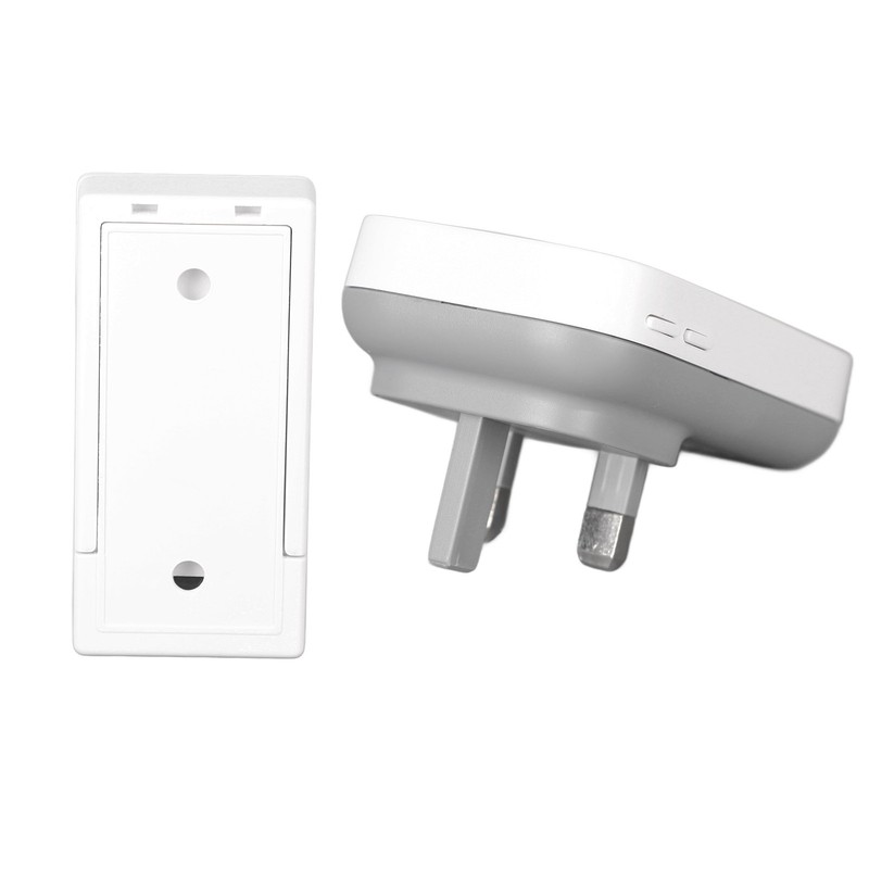 Self Powered Door Bell with Receiver Automatic Ringing Push Button