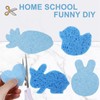 Zhengmy 100 Pieces Kitchen Sponge Bulk Natural Sponges for Dishes