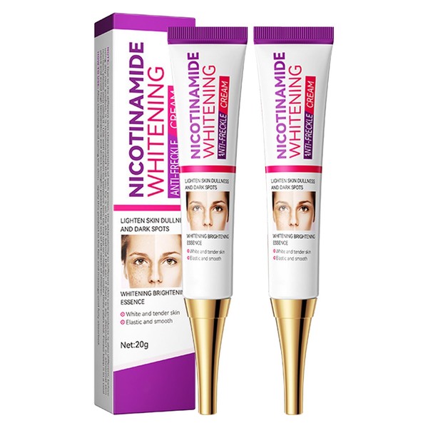 Pack of 2 Whitening Freckle Cream, Anti-Hyperpigmentation Skin Brightening Cream,